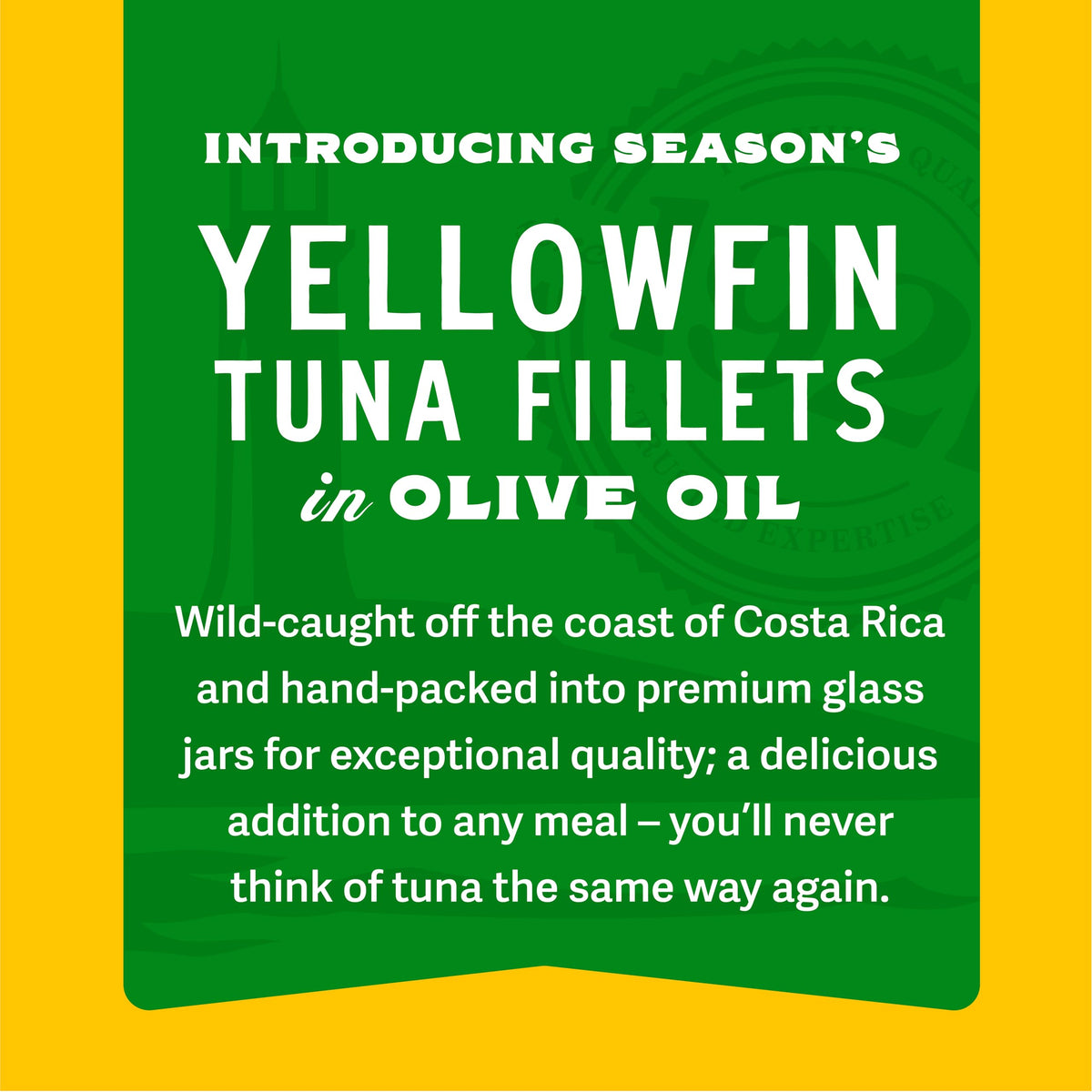Season tuna served with greens, illustrating versatile, protein-packed dining.