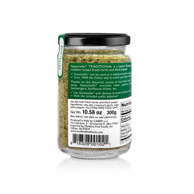 Seasonello complements fish with a bright herb finish.