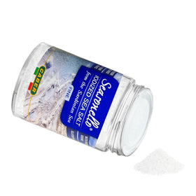 Seasonello Sardegna salt packaging highlights freshness and convenience