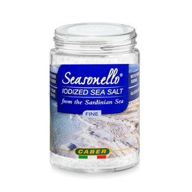 Seasonello sea salt crystals close-up for kitchen use