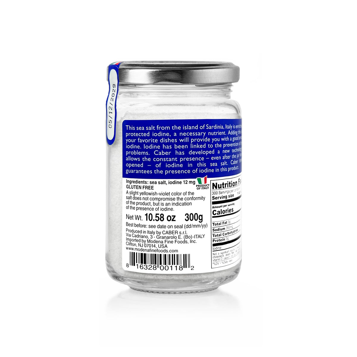 Seasonello Sardinian sea salt crystals emphasize mineral-rich flavor for gourmet dishes.