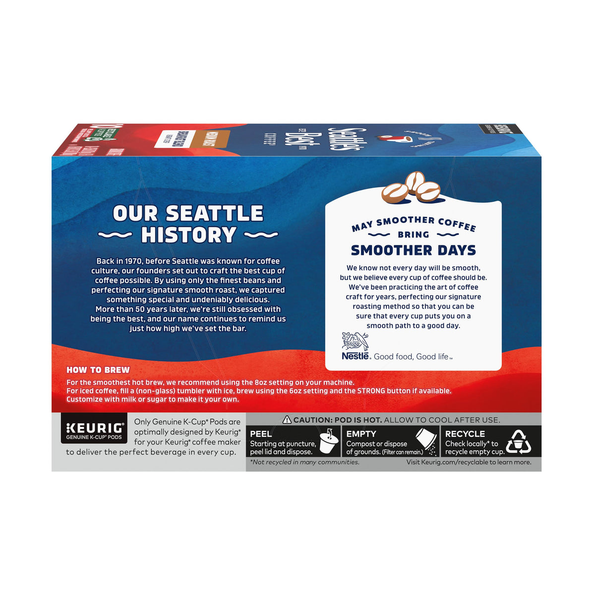 Morning ritual with Breakfast Blend suggests customizable café-style start
