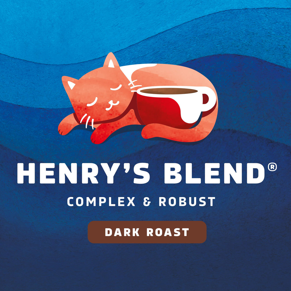 New-look packaging of Seattle's Best Henry's Blend, same smooth taste
