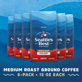 Seattle's Best Coffee House Blend packaging shows new look with same taste