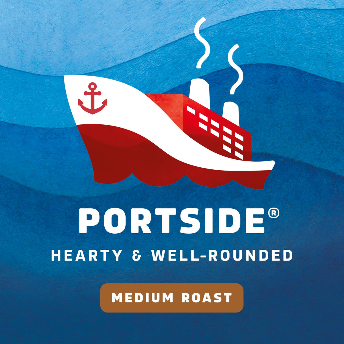Seattle's Best Portside ground coffee ready for drip brewer