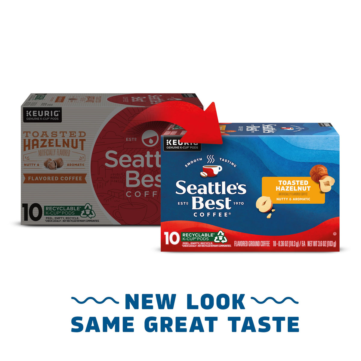 Seattle's Best smooth-roast process detail in image: premium aroma and balanced cup.