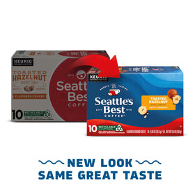 Seattle's Best smooth-roast process detail in image: premium aroma and balanced cup.