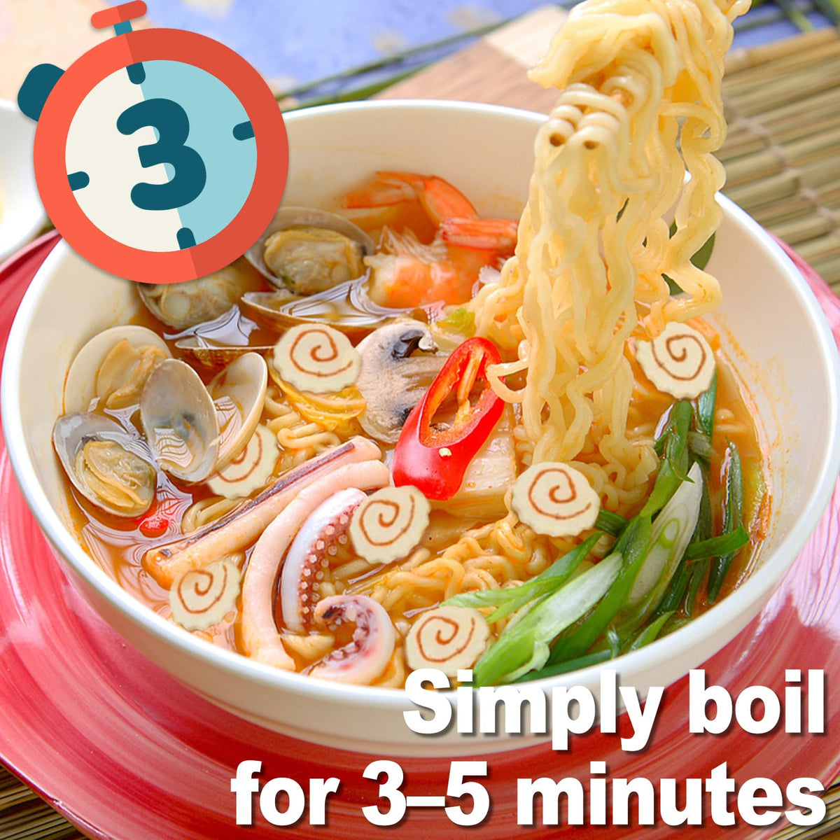 SEAYOFA Narutomaki rehydrates in minutes and stays chewy for ramen or home bowls.