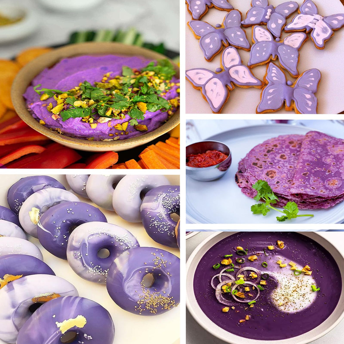SEAYOFA ube powder resealable pouch preserving freshness