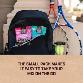 Second Nature Wholesome Medley Trail Mix dried cherries visible for fruity sweetness boost