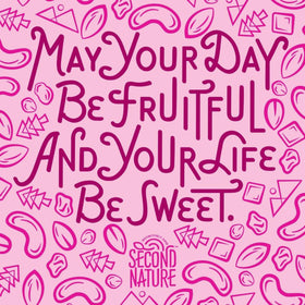 Second Nature Wholesome Medley Trail Mix gluten-free badge on label implies trust