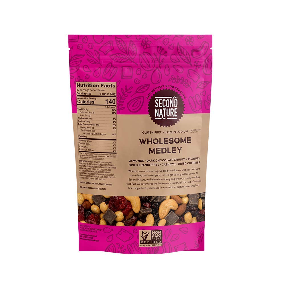 Second Nature 30 oz pouch keeps freshness sealed for later