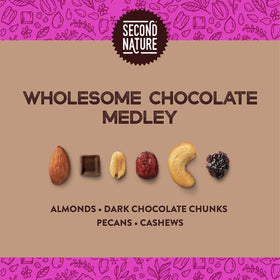 Second Nature roasted peanuts and cashews provide hearty texture and protein