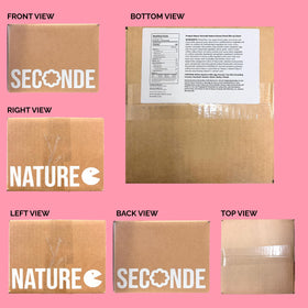 Seconde Nature Journey of Asia snack wrappers showing variety.