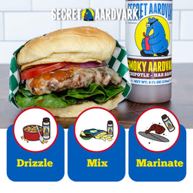 Secret Aardvark label detail showing bold chipotle flavor heritage