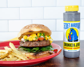 Secret Aardvark Habanero hot sauce bottle delivering intense heat