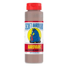 Secret Aardvark Habanero hot sauce bottle ready to elevate meals with bold flavor.