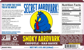 Secret Aardvark red scorpion hot sauce provides intense heat to finish dishes