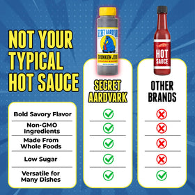 Plant-based ingredients seal on Secret Aardvark jar