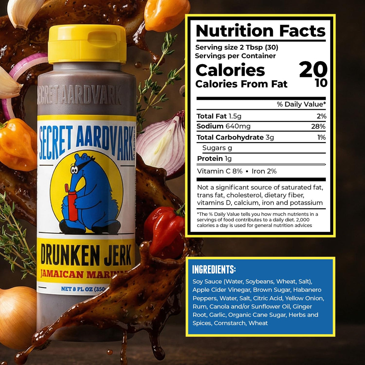 Two-pack Secret Aardvark bottles displayed side by side