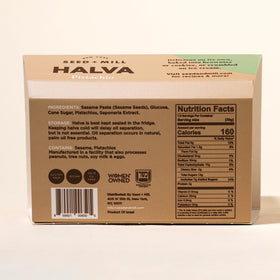 Gift box of Seed + Mill halva ready for gifting