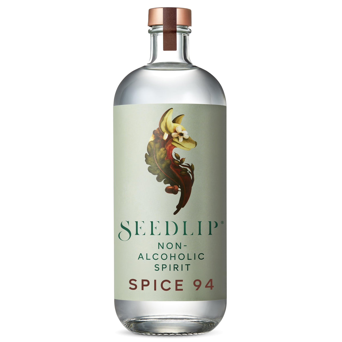 SEEDLIP Spice 94 bottle front view for sophisticated non-alcoholic cocktails