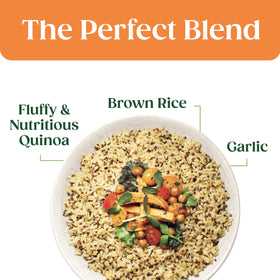 SEEDS OF CHANGE organic quinoa-brown-rice with garlic microwave instructions