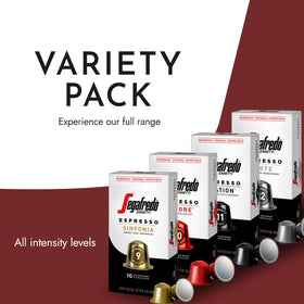 Segafredo Zanetti Ovation espresso capsules with balanced aroma