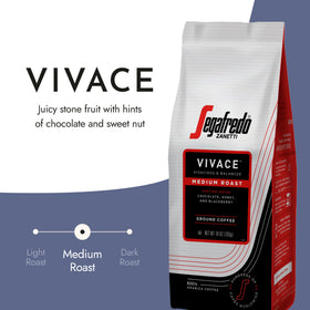Pour-over setup with Segafredo Zanetti Vivace for a clean, vibrant extraction.
