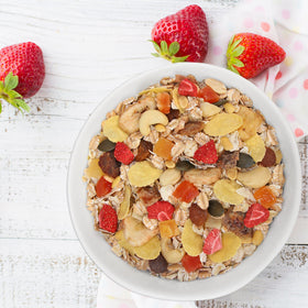 Seitenbacher Muesli Cereal #3 ready to eat with milk or yogurt.