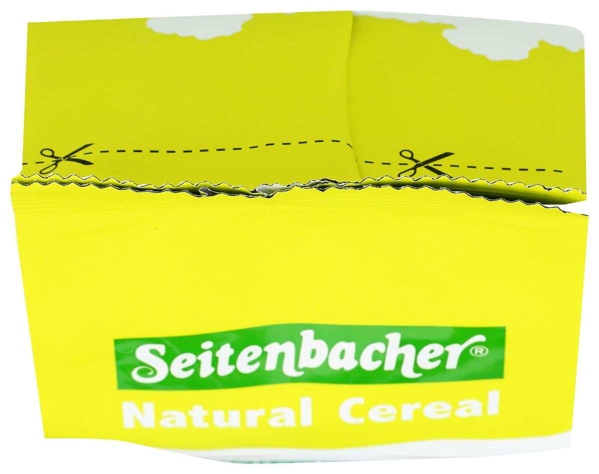 Seitenbacher Berries Temptation almonds and oats close view