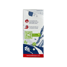 SEL DES ALPES iodized fine salt in kitchen scene highlights versatile seasoning across dishes.
