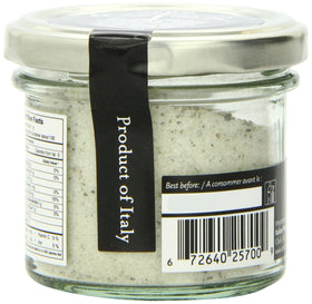Selezione Tartufi Black Truffle Salt 10% on pasta or eggs boosts earthy flavor.