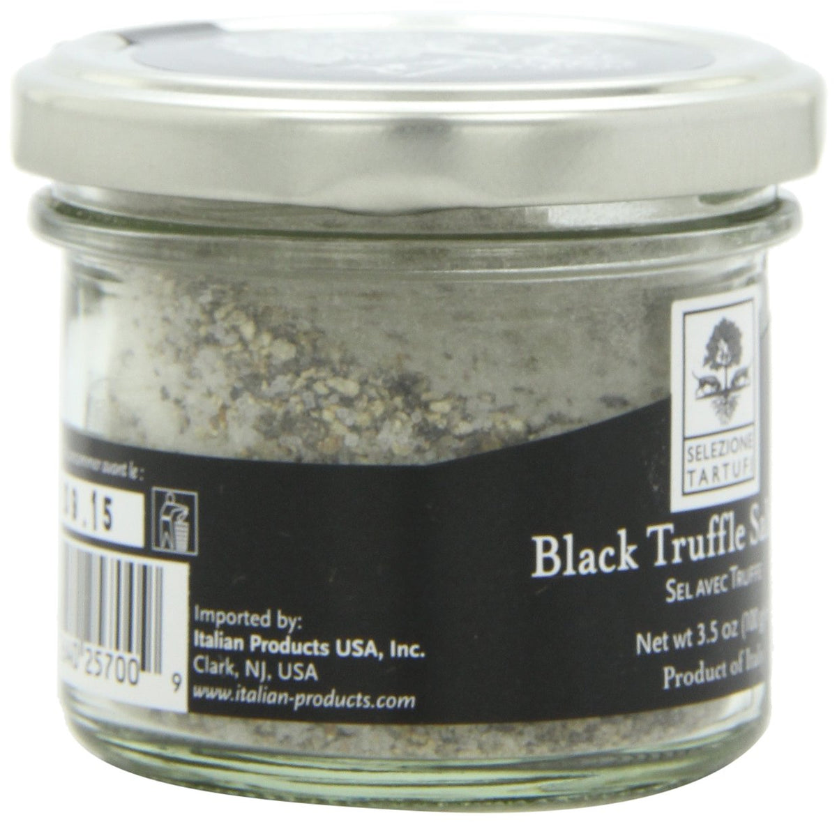 Selezione Tartufi Black Truffle Salt 10% finished dish reveals earthy aroma.