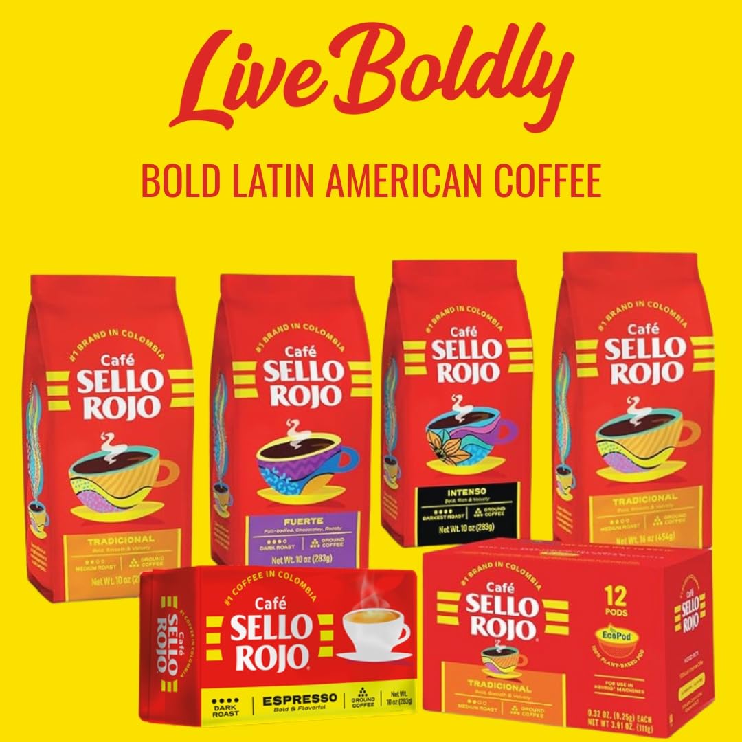 Sello Rojo heritage image reflects decades of coffee craftsmanship.