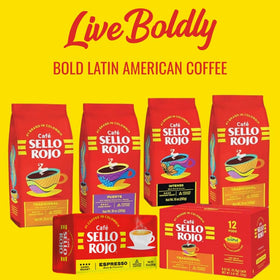 Sello Rojo heritage image reflects decades of coffee craftsmanship.