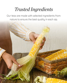 Sempio Corn Silk Tea roasted corn aroma fills the kitchen.