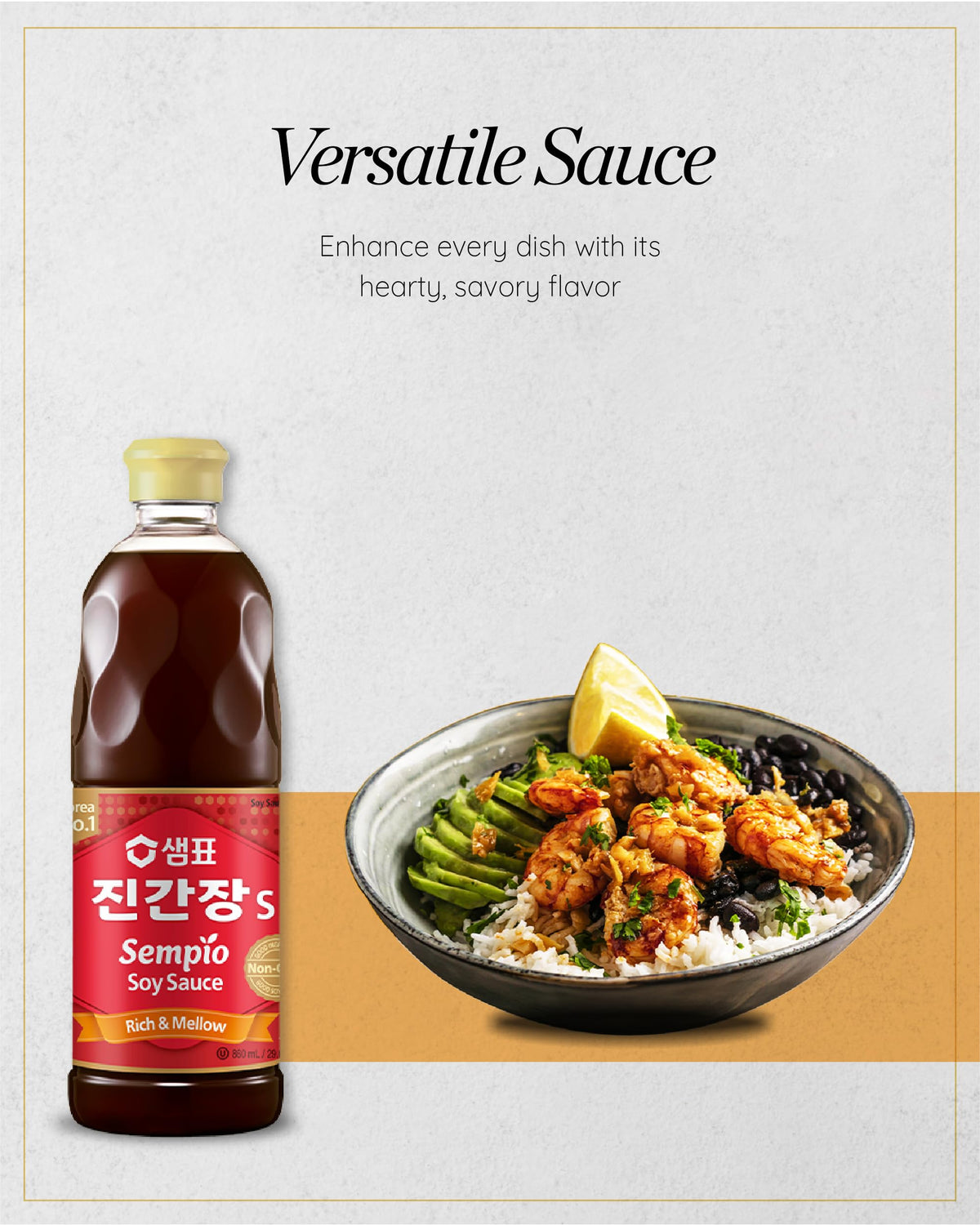 Seal on Sempio Jin S bottle indicating halal and kosher certifications for mindful shoppers.