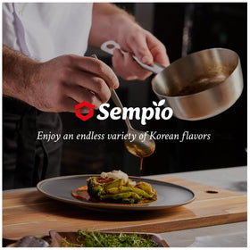 Sempio No Soy Sauce packaging on shelf communicates safety and certification
