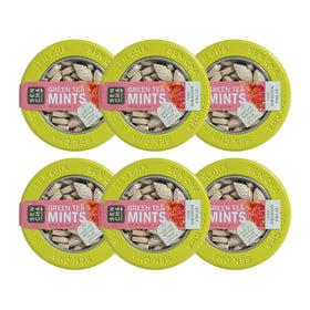 SENCHA NATURALS Green Tea Mints Pink Dragonfruit front view for on-the-go breath refresh
