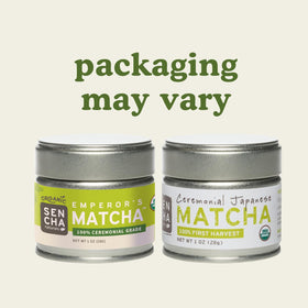 Sencha Naturals organic certification label indicating trusted, non-GMO quality