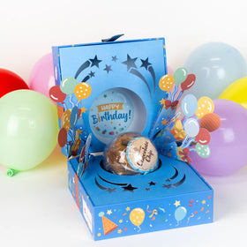 Send A Cake Bloom Box perfect for women, men, kids and adults
