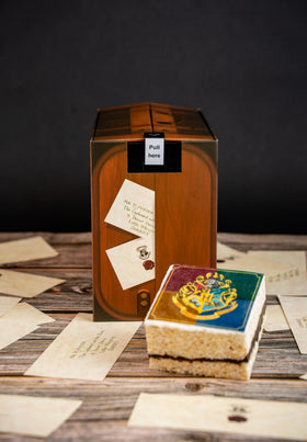 Send A Cake keepsake display box—shelf-ready conversation starter.