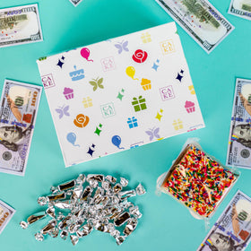 Send A Cake Rainbow Sprinkle Crispy Cake with colorful sprinkles brightens birthdays