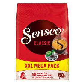 Senseo Classic brewed cup in mug with smooth, balanced medium roast