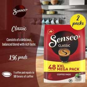 Senseo and PeleCom machines compatible pods ready to brew.