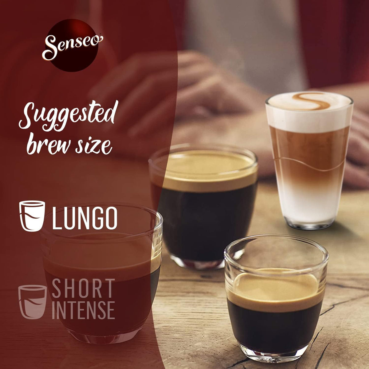 Senseo product imported from the Netherlands reflects European coffee heritage.