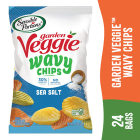 Sensible Portions 24-pack display ideal for sharing and stocking pantry.