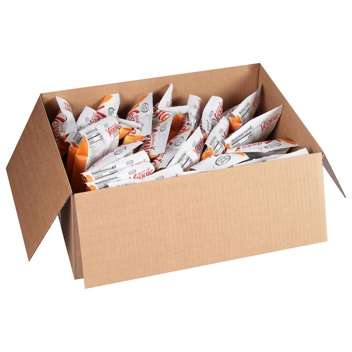Sensible Portions Garden Veggie Snacks variety pack, 24 bags, ideal for lunch boxes