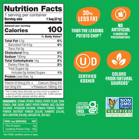 Sensible Portions Garden Veggie Straws kosher-certified pack for inclusive snacking